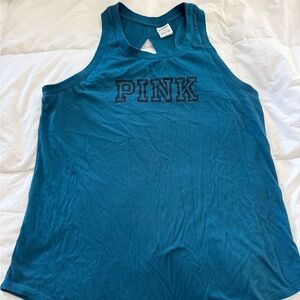 PINK Victoria's Secret Teal Tank Top